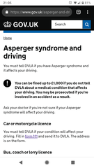 Autism and driving - new dvla rules