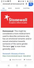 To think this absolutely is homophobic