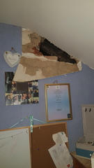 Hole in bedroom wall