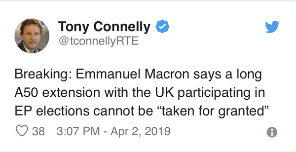 Westminstenders: For Whom the Bell Tolls