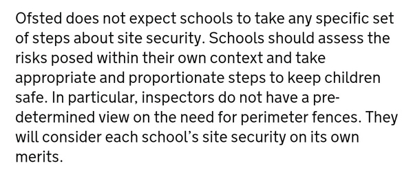 School security   - question for teachers/school staff