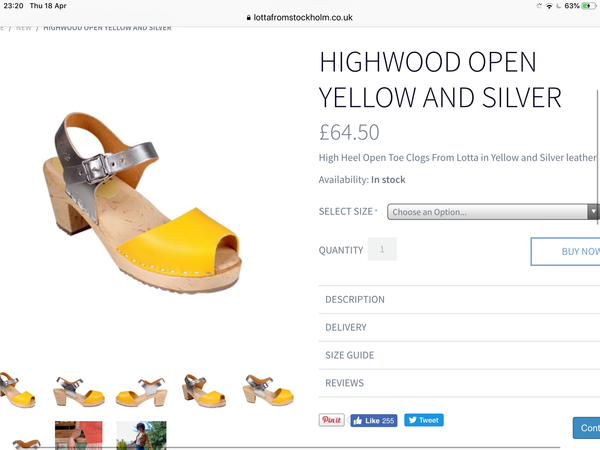 Swedish Hasbeen sandals
