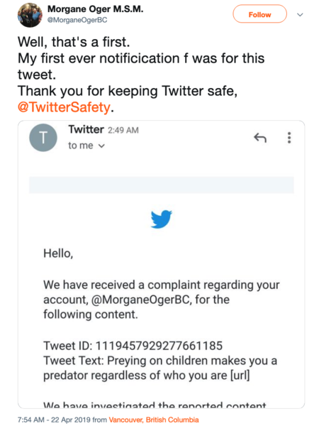 Morgane Oger calls out JY