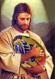 To be shocked at adults eating easter eggs already