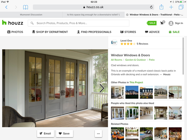 Made to measure French doors