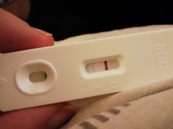 Faint line?