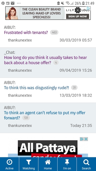 To think an agent can’t refuse to put my offer forward?