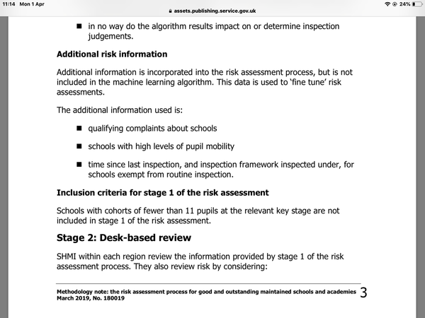 Dozens of “Outstanding” schools downgraded after not being inspected for years