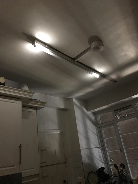 Landlord and broken kitchen light