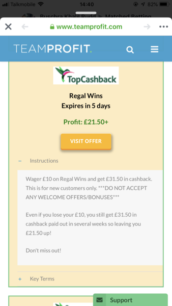 Matched betting 2019