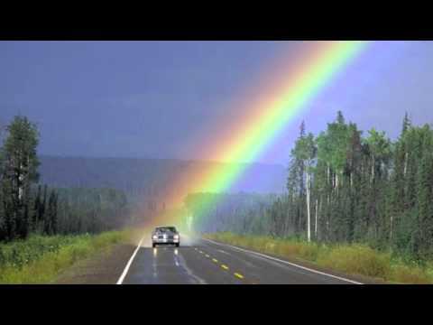 I saw the end of a rainbow!