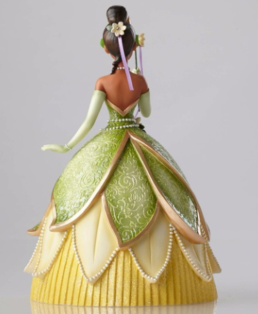Does anyone know what the back of Disney;s Princess Tiana's dress looks like?