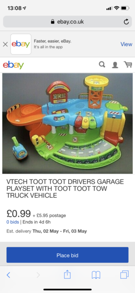 Toot toot garage