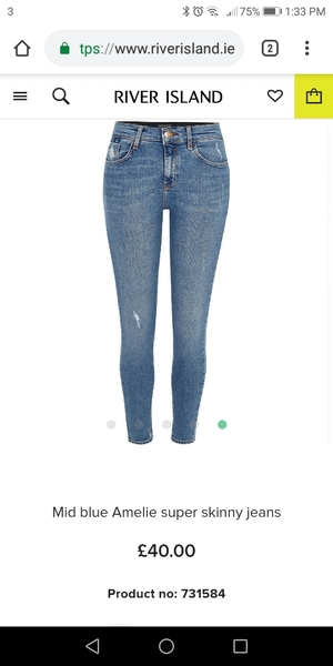 Pale (not stonewashed) blue jeans recommendations please