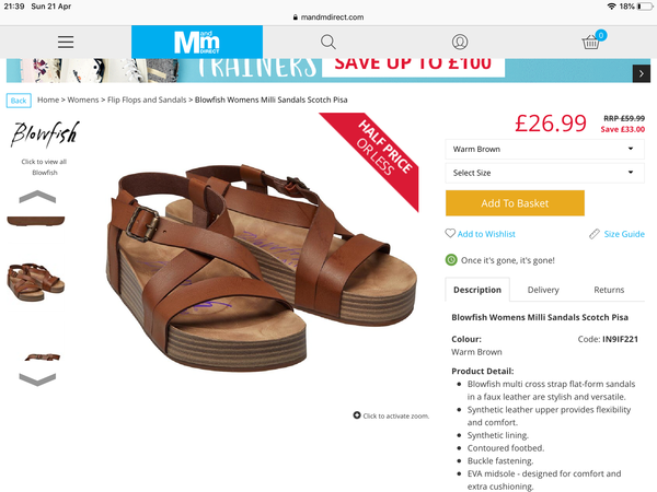 Let's see your non hideous sandals then!