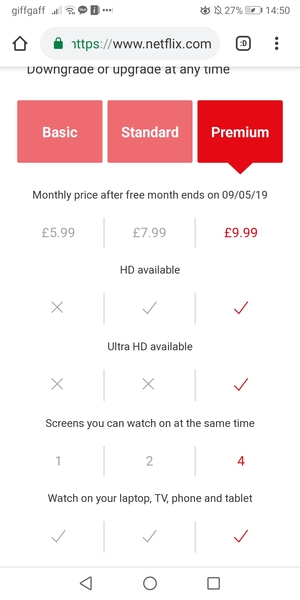 To think it’s not THAT weird to not have Netflix?