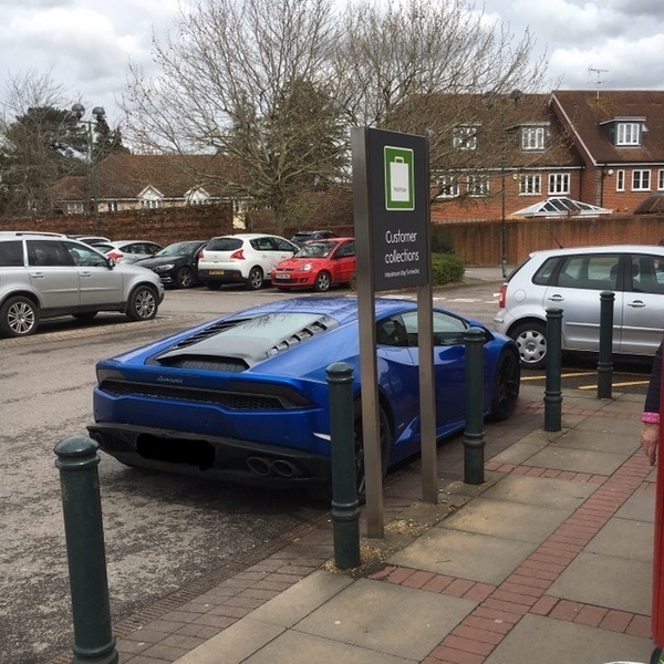 To assume that the driver of this car