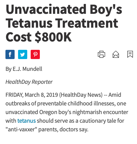 I actually do think anti vaxxers have a point to a certain extent