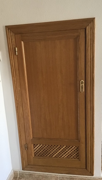 Painting orangey pine doors