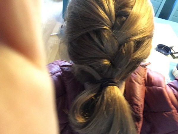 Can you plait your own hair?
