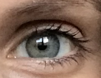I want to ask "what colour are these eyes?"