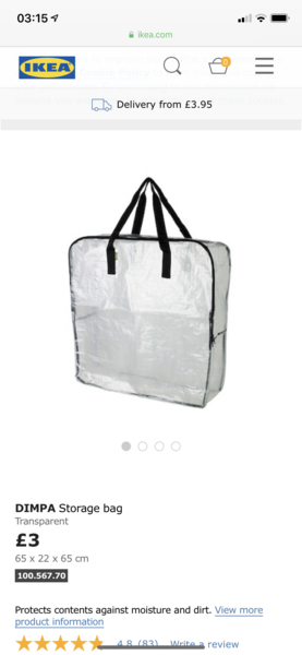 Travel bags for pram and car seat