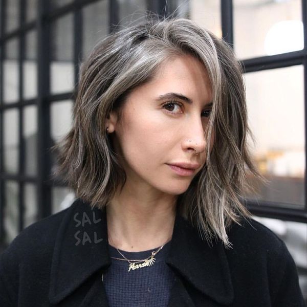 To ask when you went grey, and what you did about it?