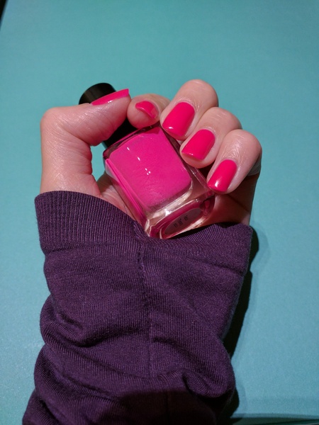 What colours do you have on your nails?