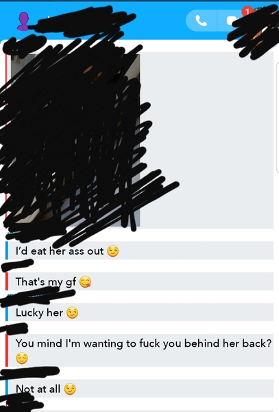 DP sending underwear photo of me to another woman