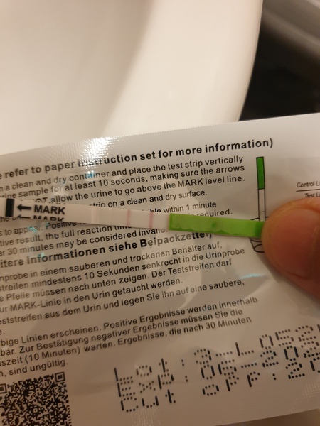 Is this a positive ovulation test ?