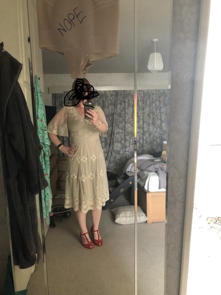 I am NOT enjoying choosing my wedding dress - pics