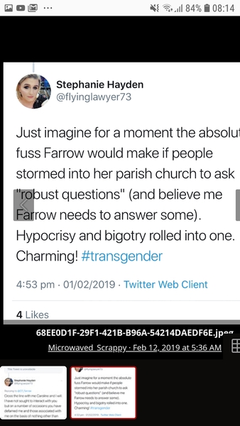 Caroline Farrow Support Thread