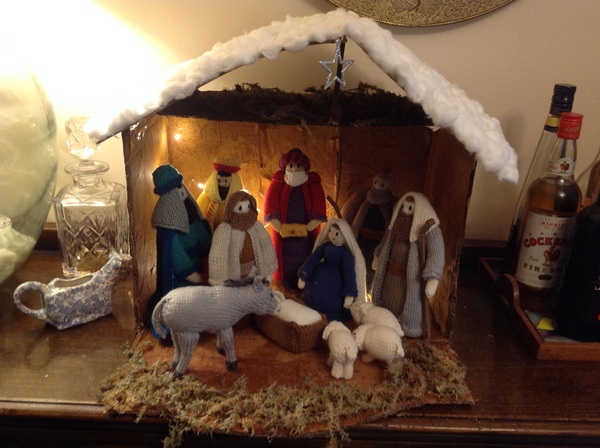 nativity knitting pattern