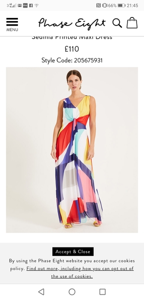 Bring me the prettiest dress available to humanity