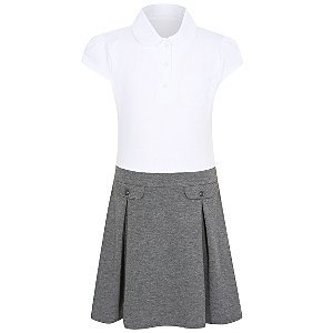 All-in-one polo/skirt dresses