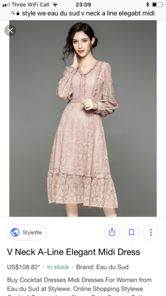 Find a dress challenge