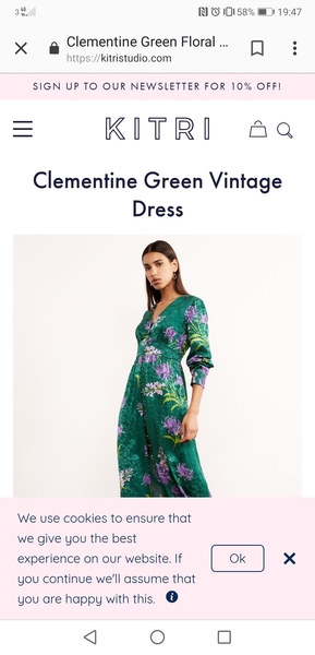 Bring me the prettiest dress available to humanity