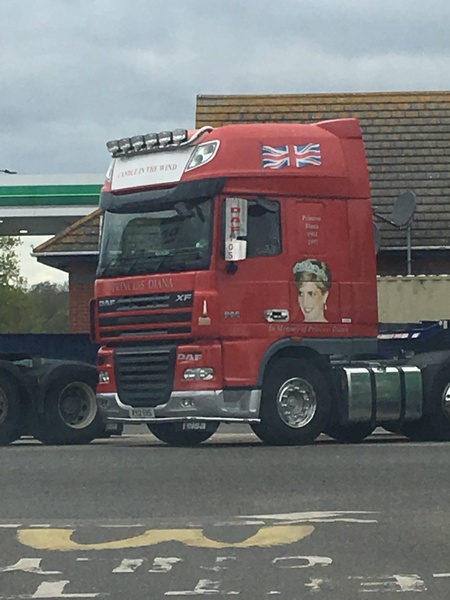 Princess Diana - Princess of lorry drivers