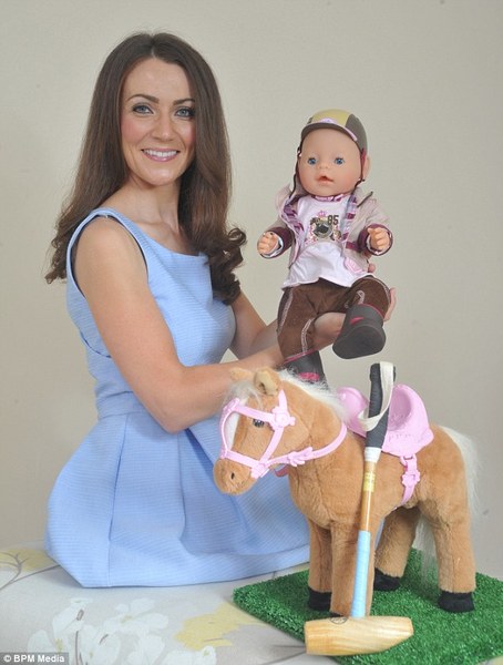To ask if you'd let your 15 week old Baby Ride a Pony?