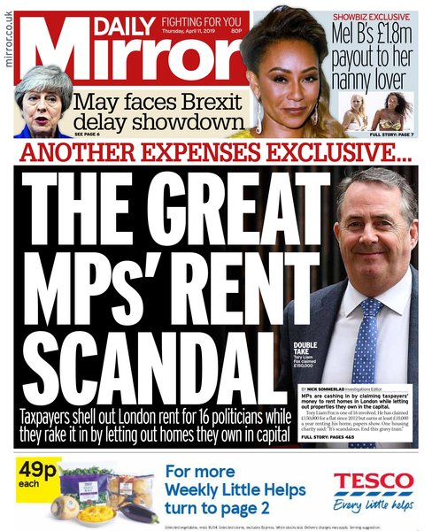 Westminstenders: The gall of the french