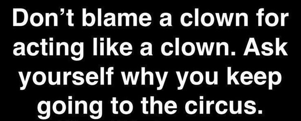 Arsehole or narcissist?