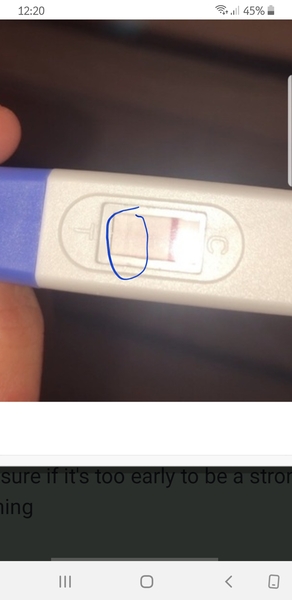 Does this look like a positive test?