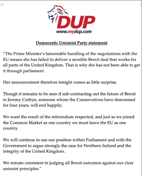 Westminstenders: The May Compromise