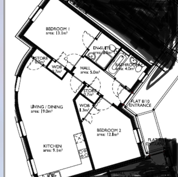 To think this flat will be too small?