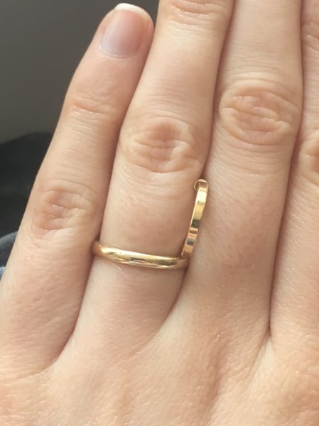 To get a 9 carat wedding ring?