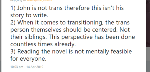 John Boyne's new book 'My brother's name is Jessica'.