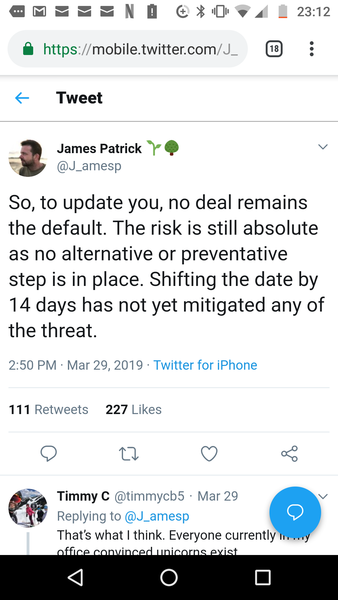 Westminstenders: For Whom the Bell Tolls