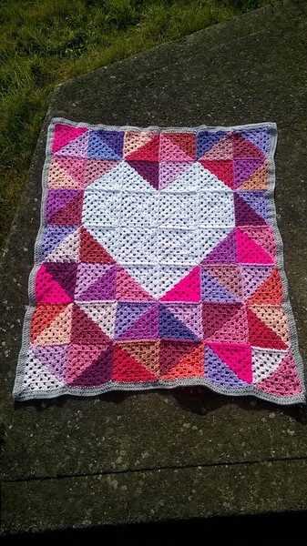 Crochet baby blanket