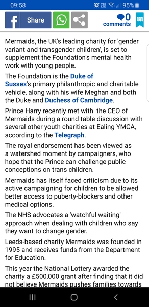 Prince Harry and Mermaids