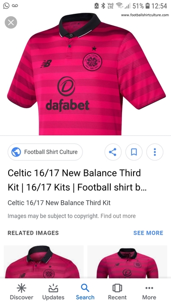 Football kit for a "girly" girl.